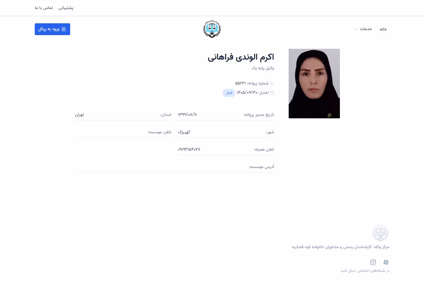 Akram Alvandi Farahani profile