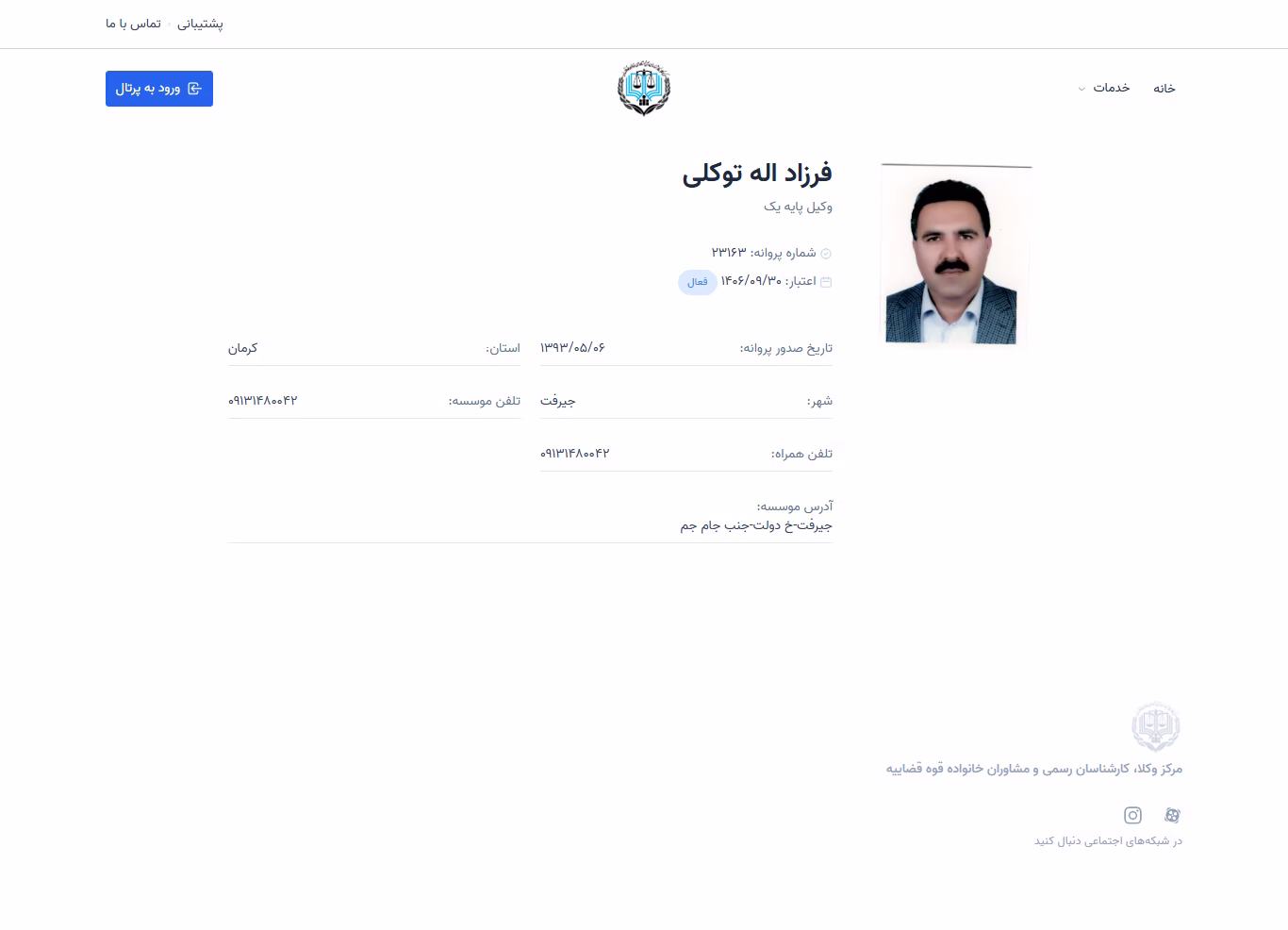Farzadolah Tavakoli profile