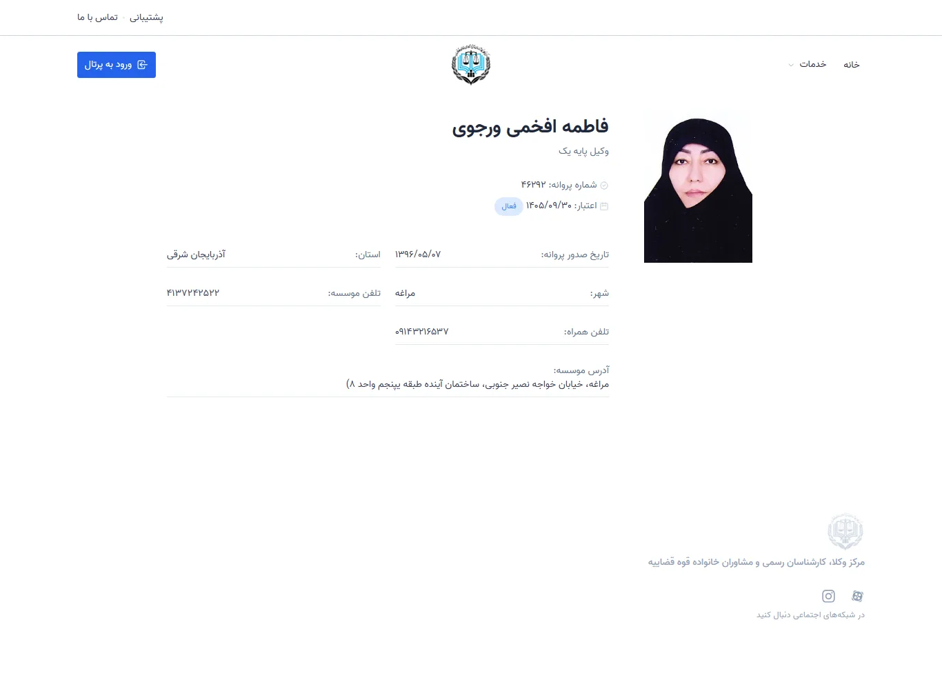 Fatemeh Afkhami Varjovi profile
