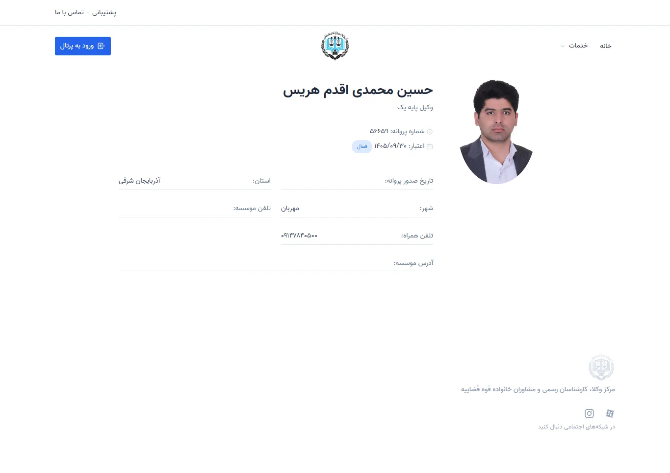 Hossein Mohammadi Aghdam Harris profile