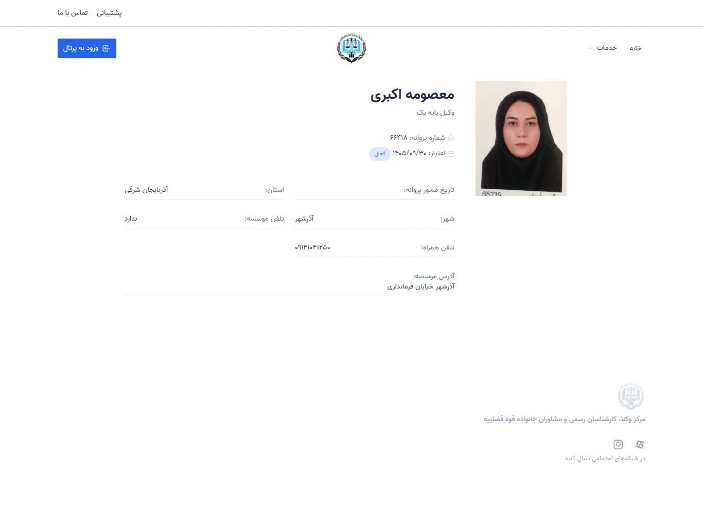 Masoumeh Akbari profile