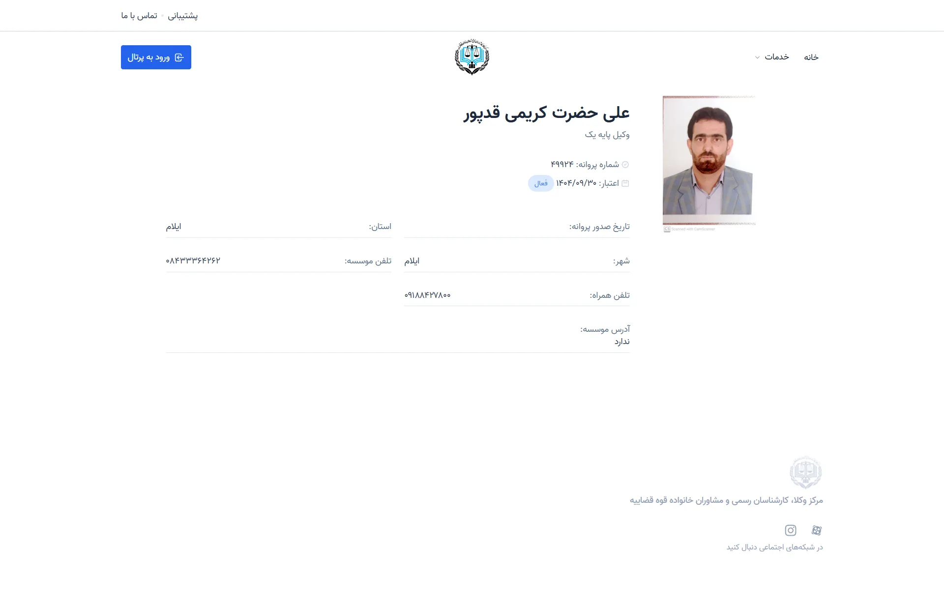 Ali Hazrat Karimi Ghadpour profile