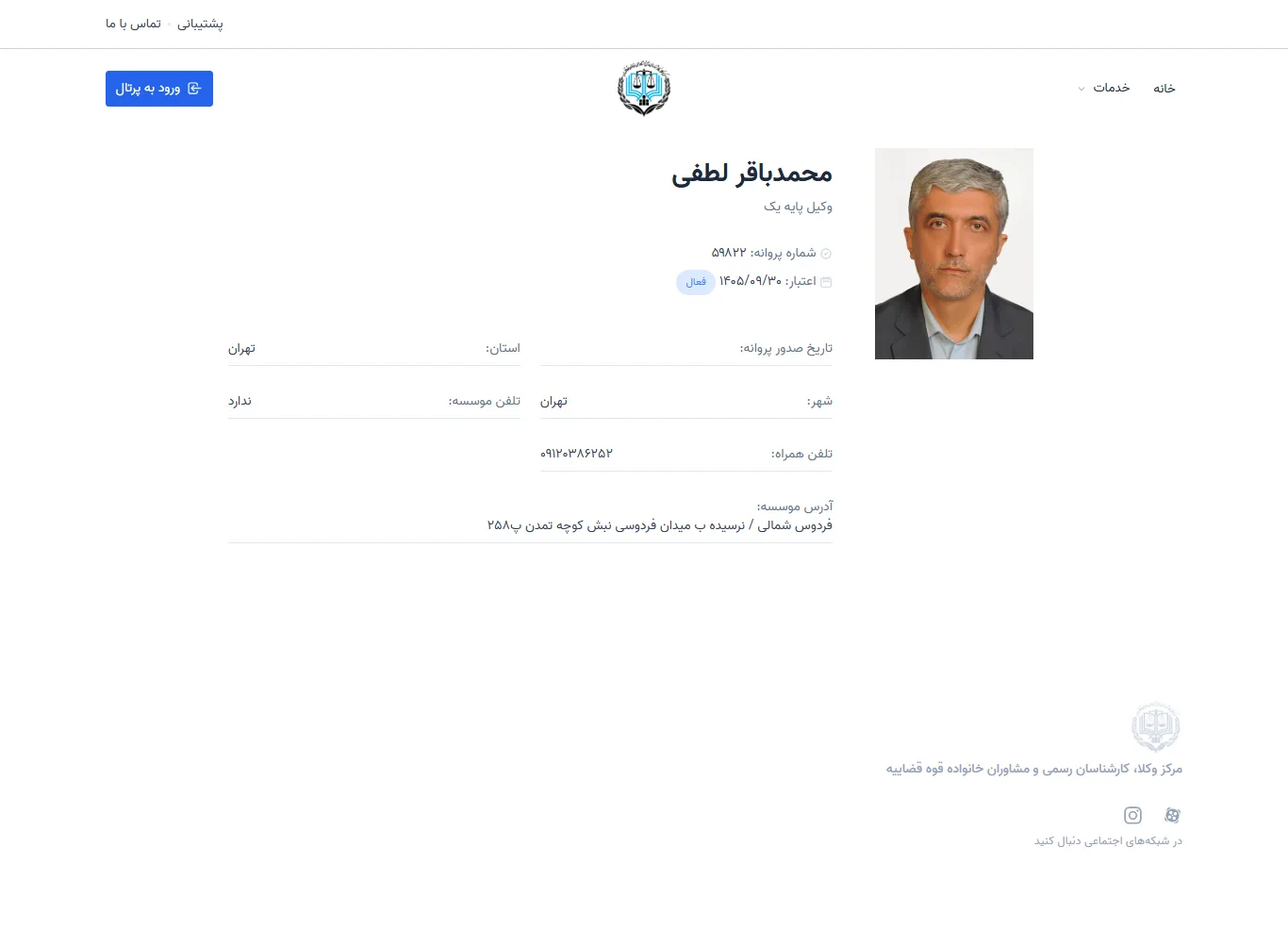 Mohammad Bagher Lotfi profile