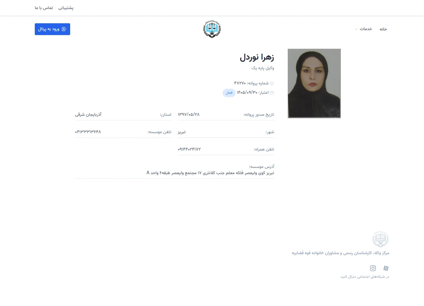 Zahra Nordel profile