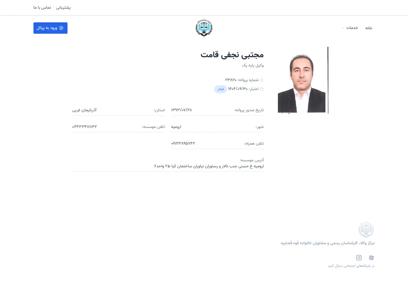 Mojtaba Najafi Height profile