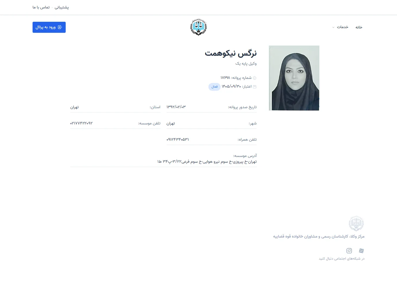 Narges Nikoohemat profile